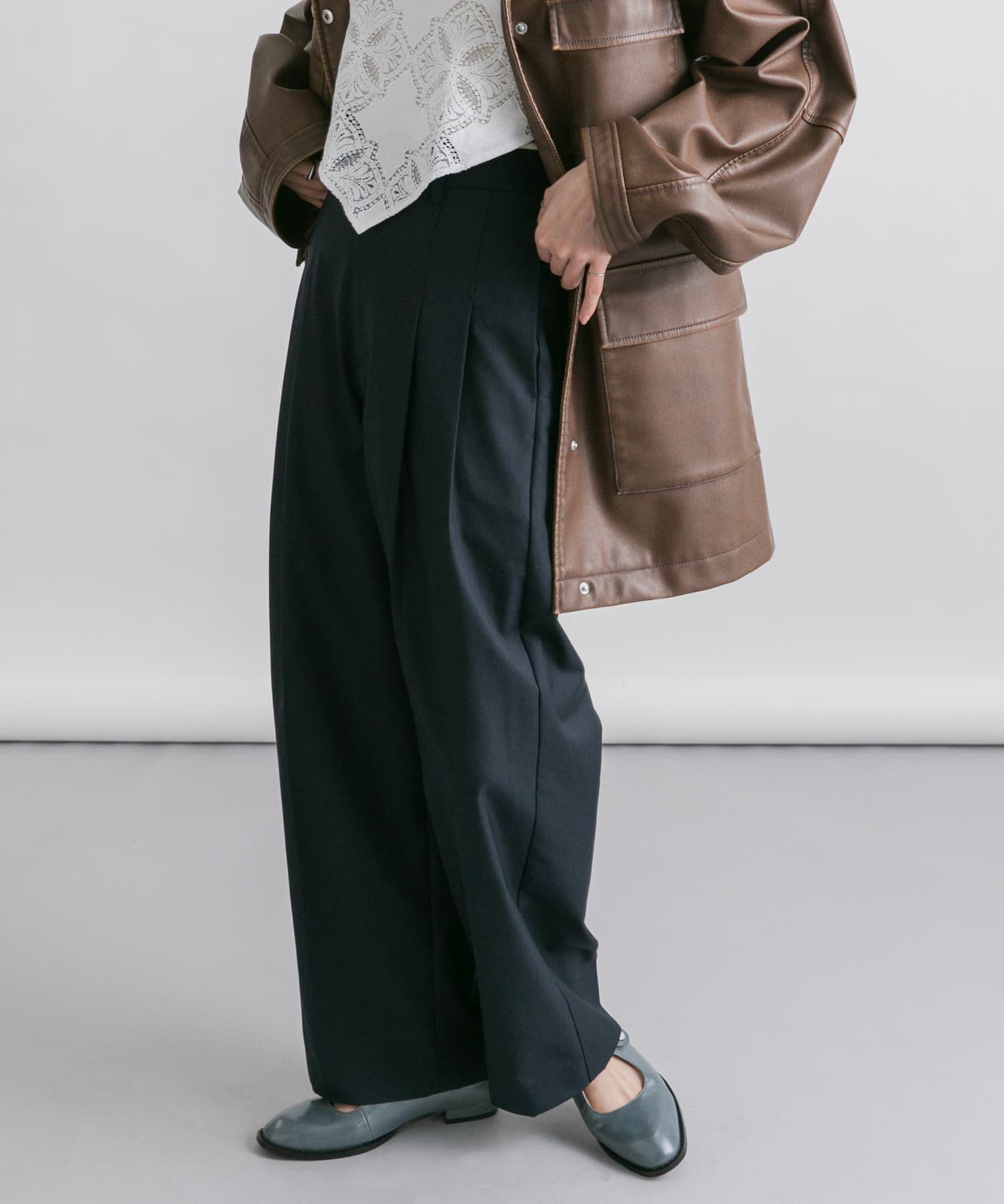  「レーススカーフSETパンツ」|その他|