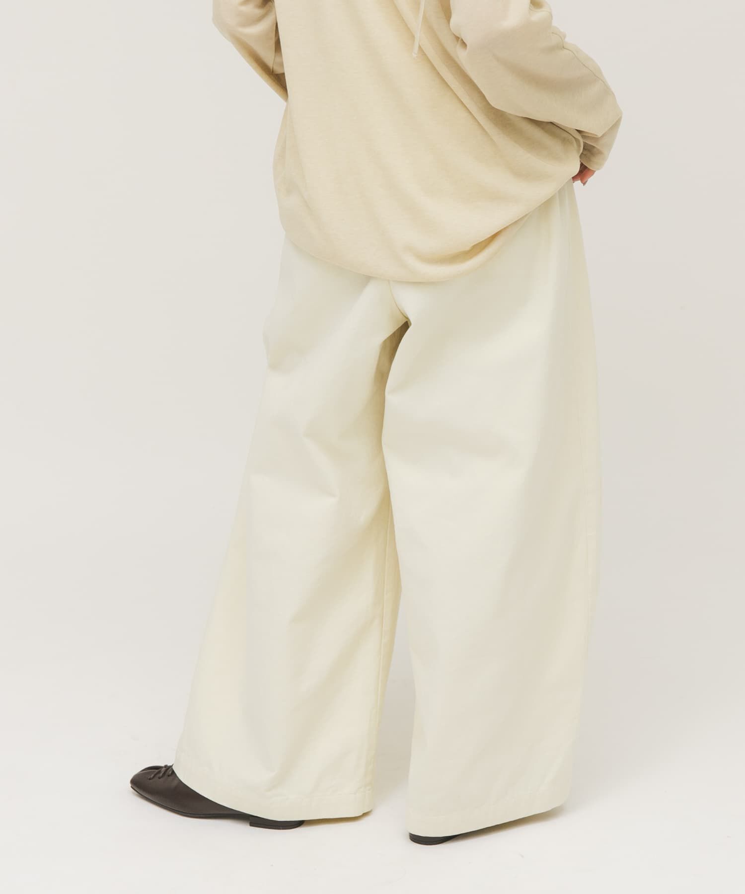  「タックデザインツイルパンツ」|その他|