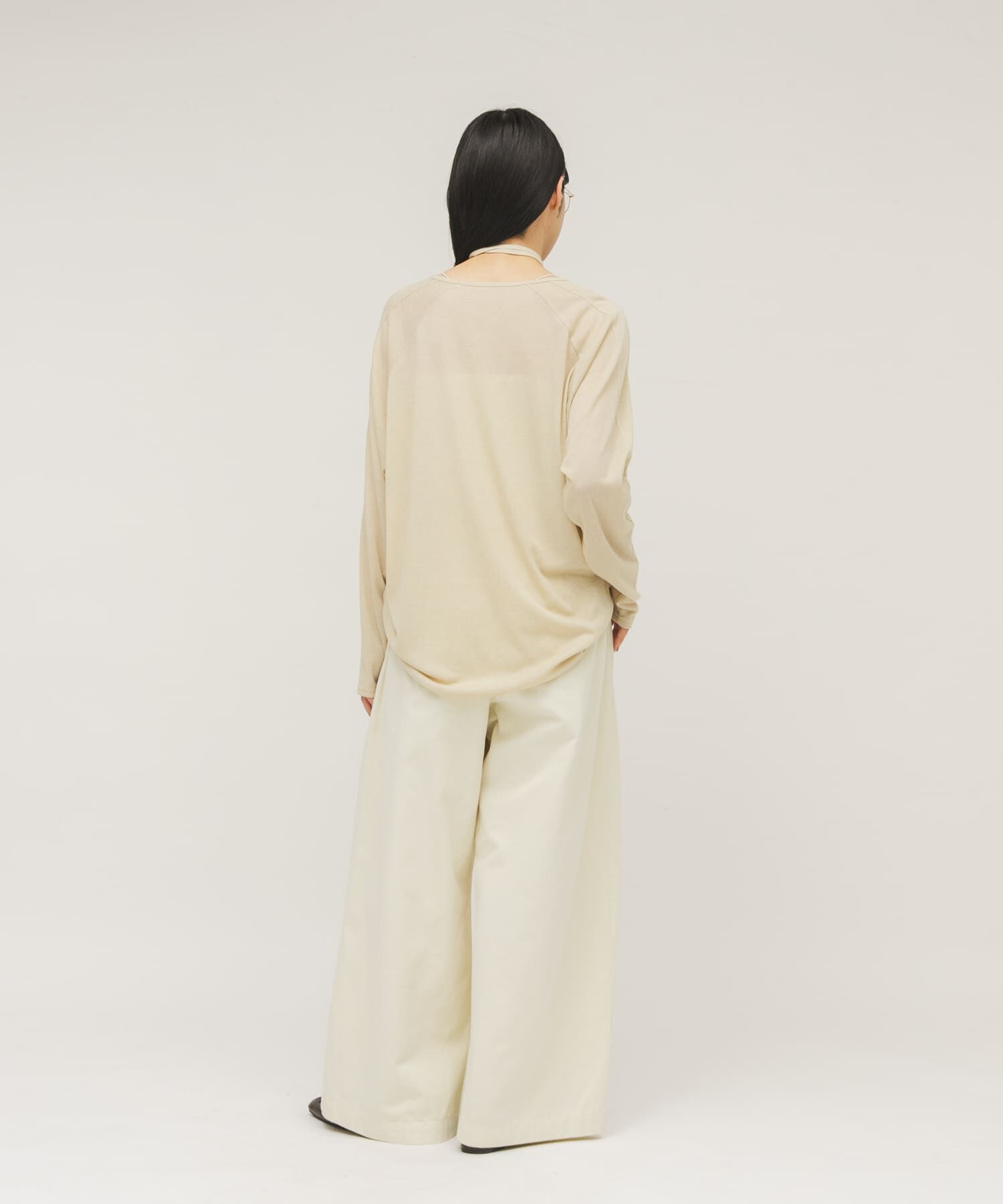  「タックデザインツイルパンツ」|その他|