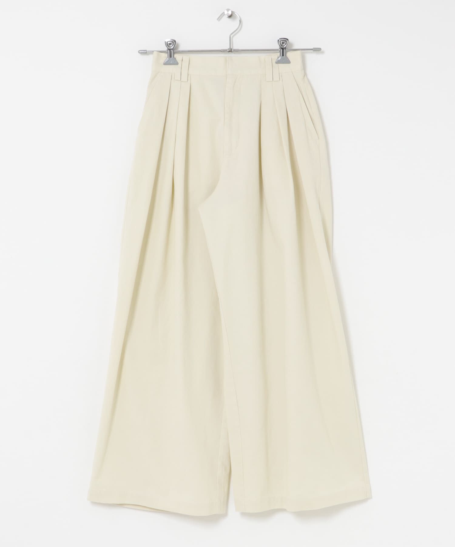  「タックデザインツイルパンツ」|その他|