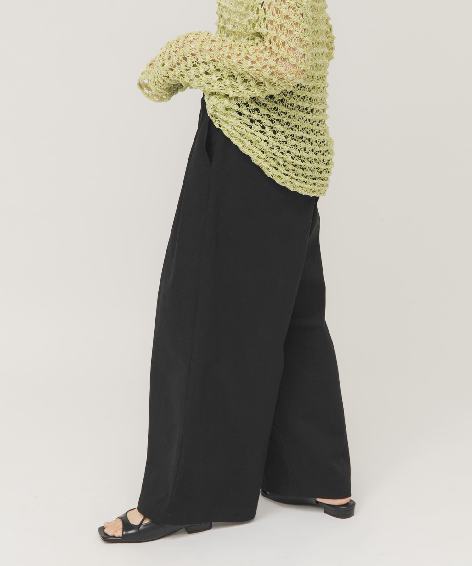  「タックデザインツイルパンツ」|その他|