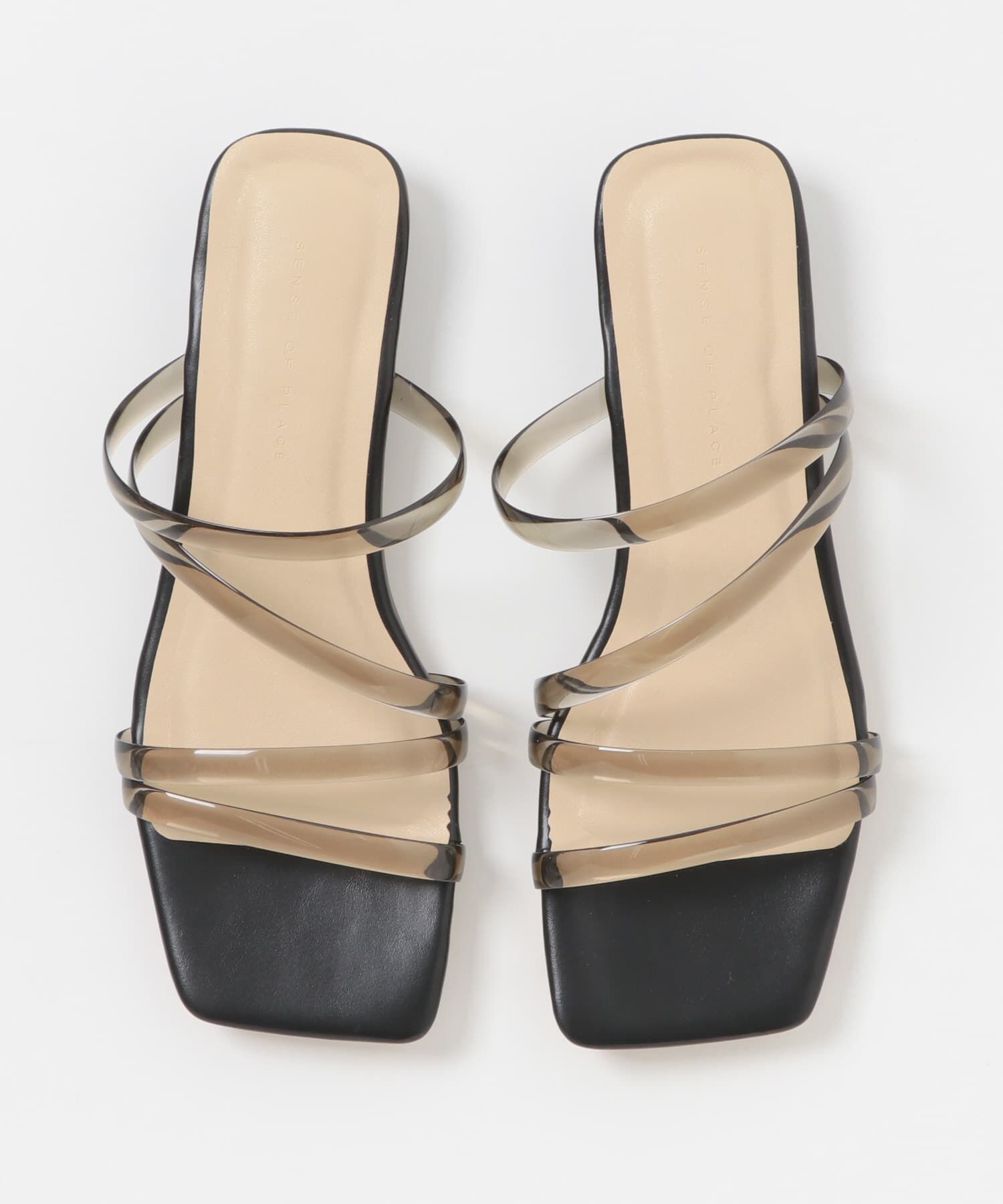 SENSE OF PLACE by URBAN RESEARCH「PVCアシメサンダル」|サンダル|