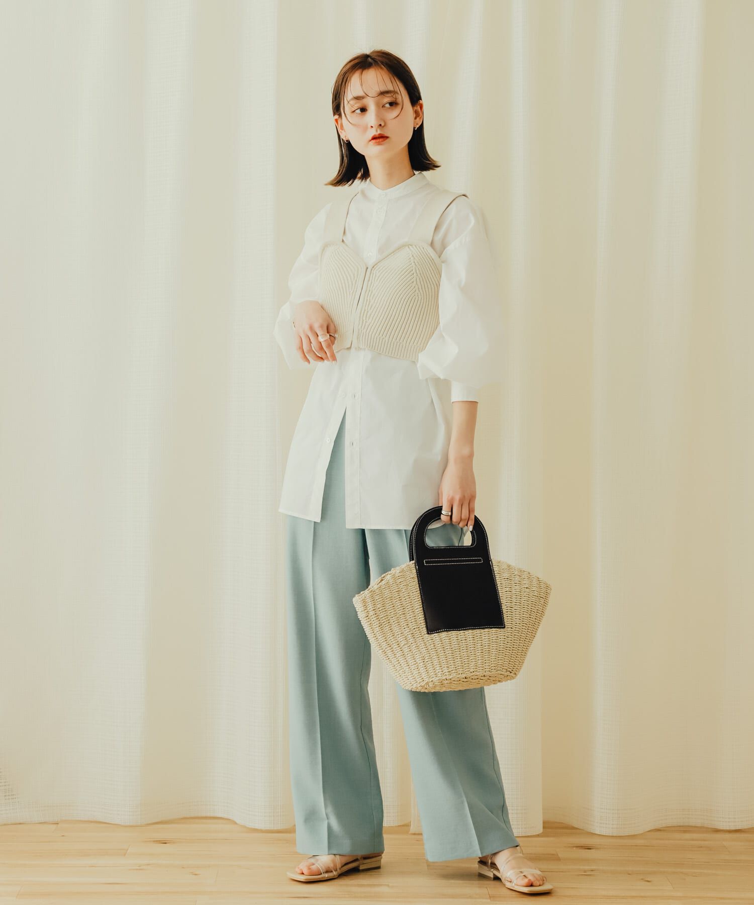 SENSE OF PLACE by URBAN RESEARCH「PVCアシメサンダル」|サンダル|