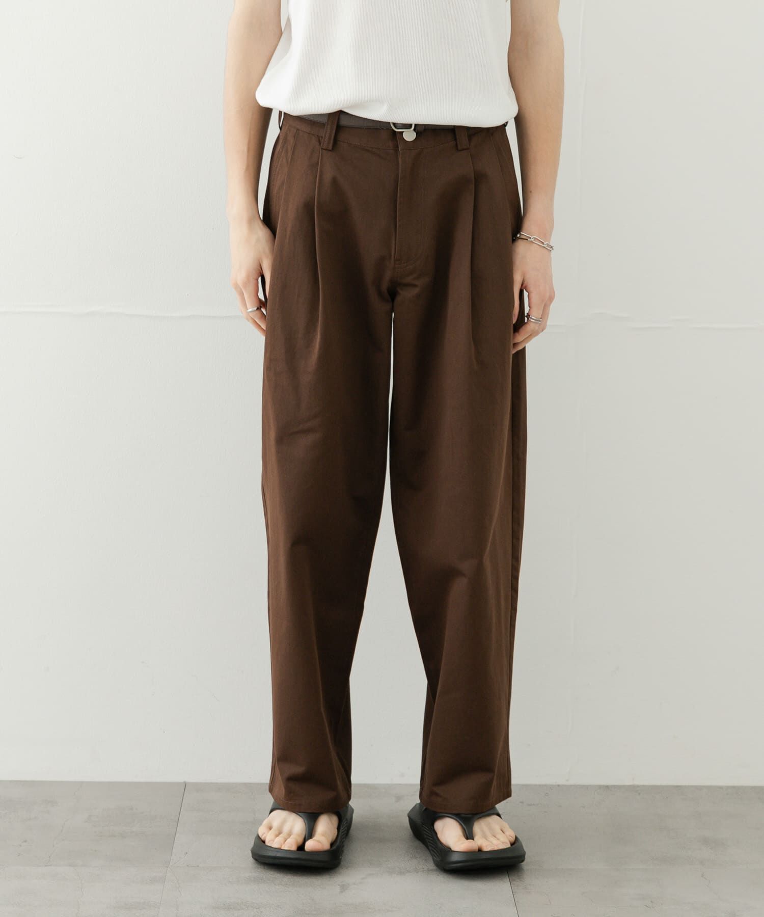 SENSE OF PLACE by URBAN RESEARCH「2タックワイドチノパンツ」|その他|