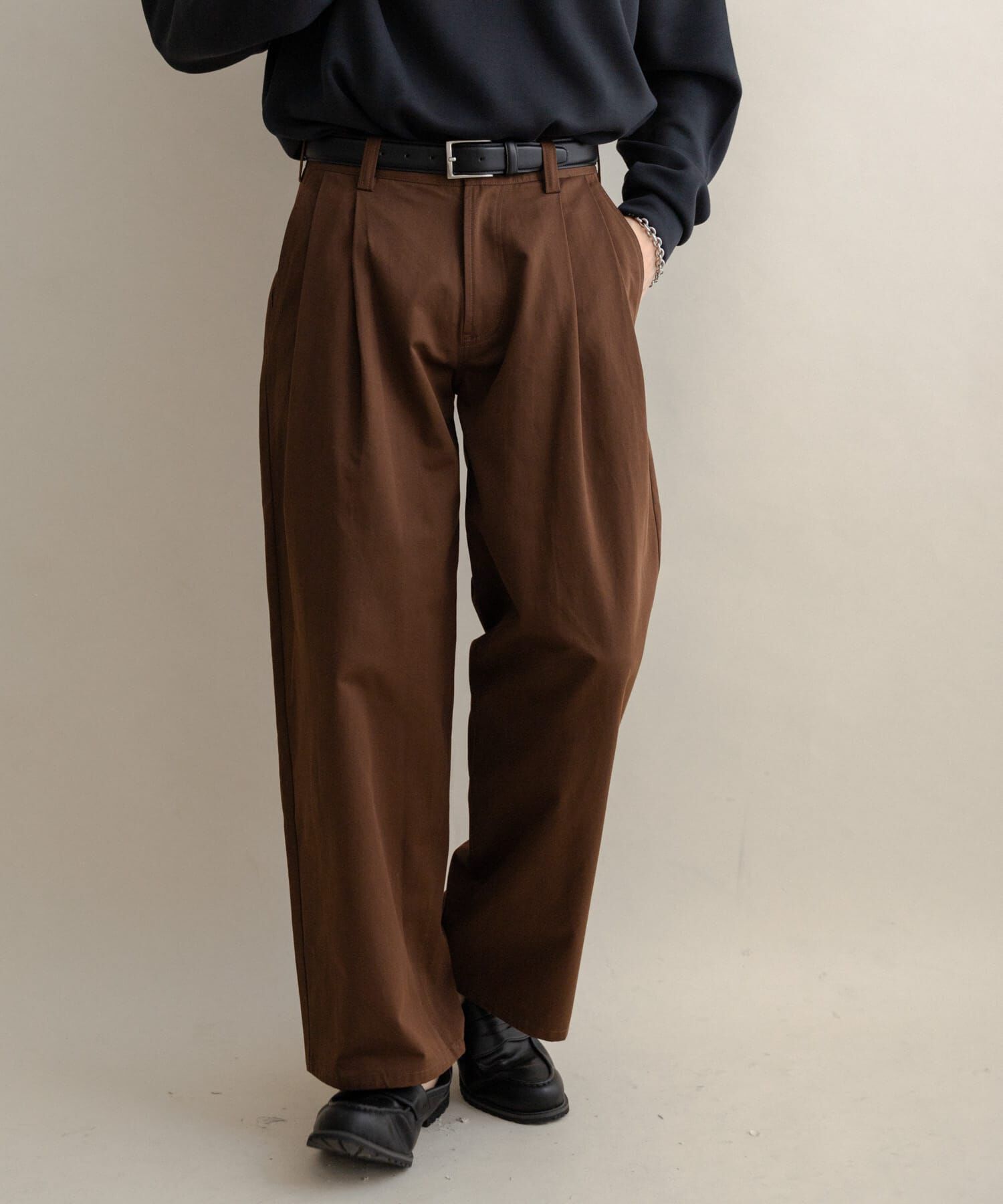 SENSE OF PLACE by URBAN RESEARCH「2タックワイドチノパンツ」|その他|