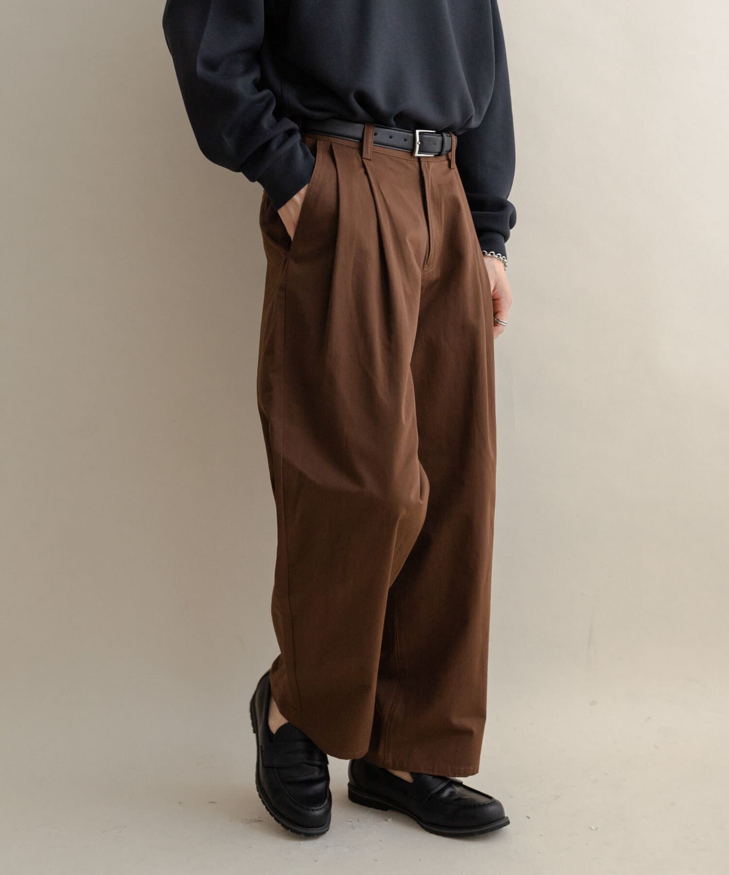 SENSE OF PLACE by URBAN RESEARCH「2タックワイドチノパンツ」|その他|