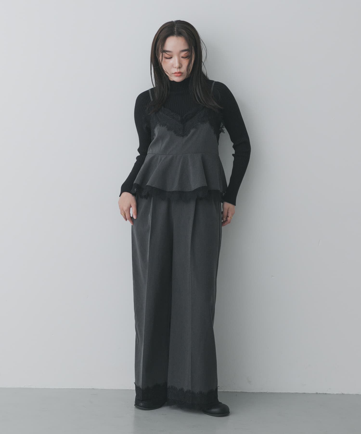 SENSE OF PLACE by URBAN RESEARCH「レースキャミオールインワン」|オールインワン|