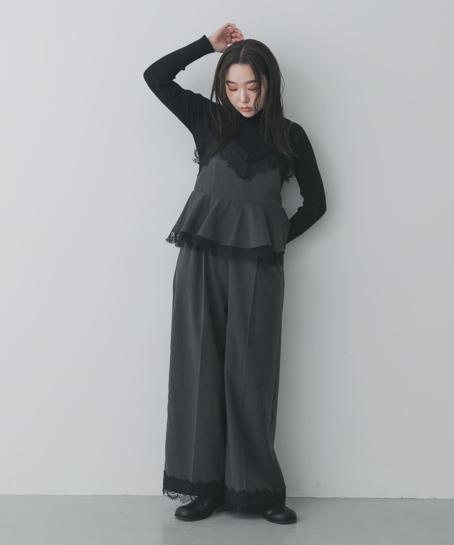 SENSE OF PLACE by URBAN RESEARCH「レースキャミオールインワン」|オールインワン|