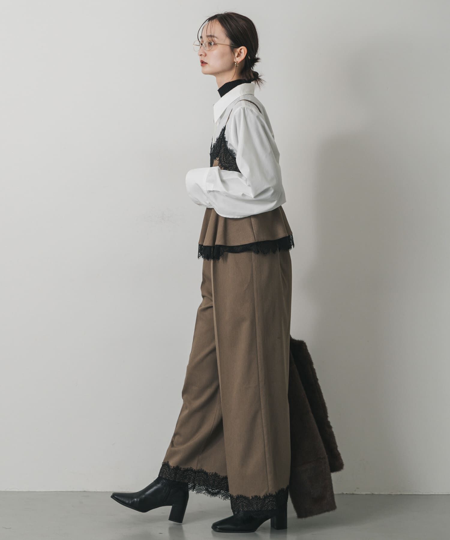 SENSE OF PLACE by URBAN RESEARCH「レースキャミオールインワン」|オールインワン|