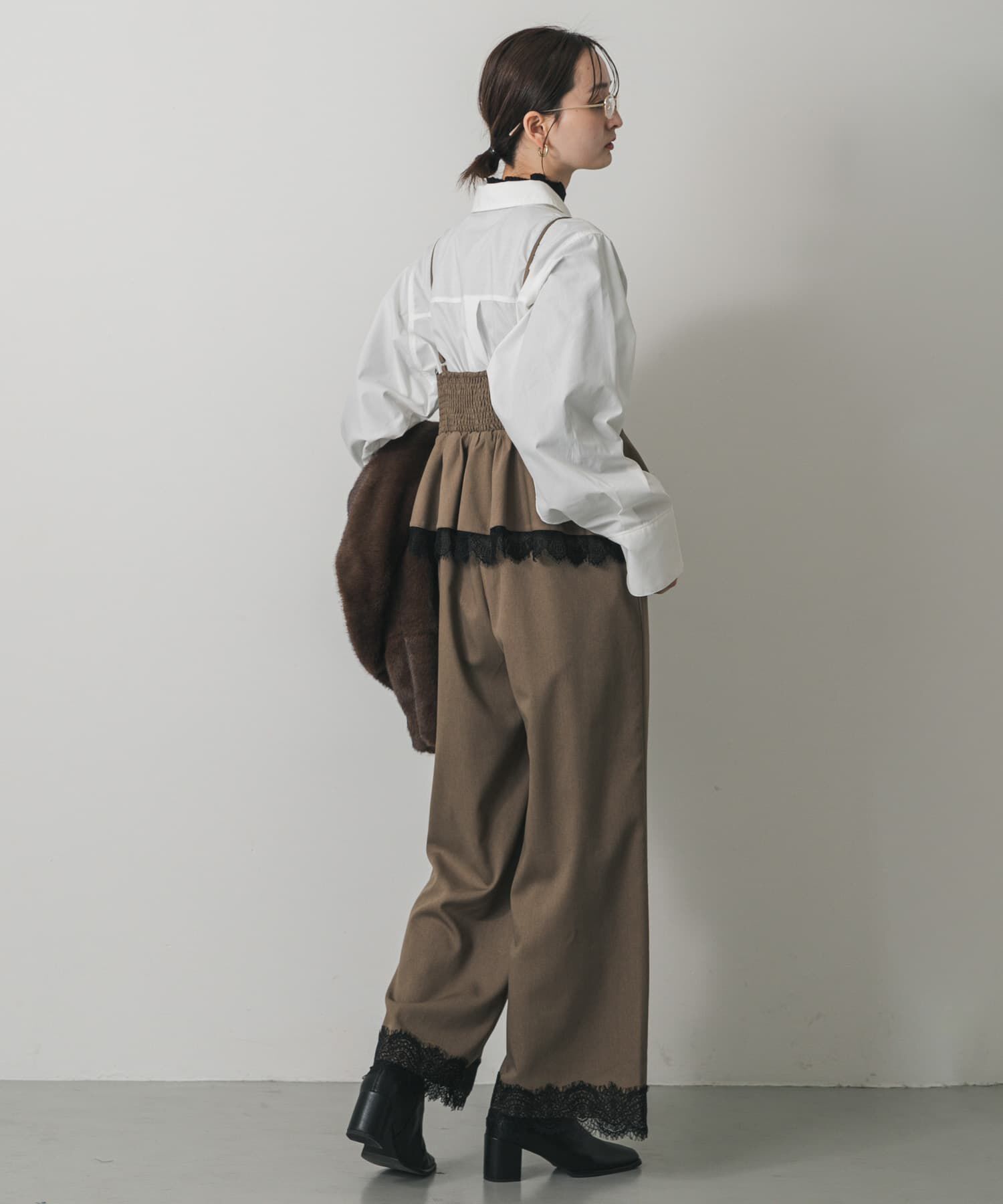 SENSE OF PLACE by URBAN RESEARCH「レースキャミオールインワン」|オールインワン|