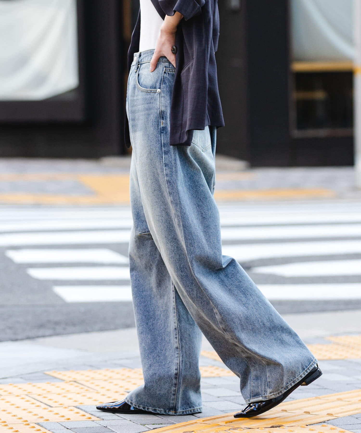 SENSE OF PLACE by URBAN RESEARCH「カーブデニム」|デニム|