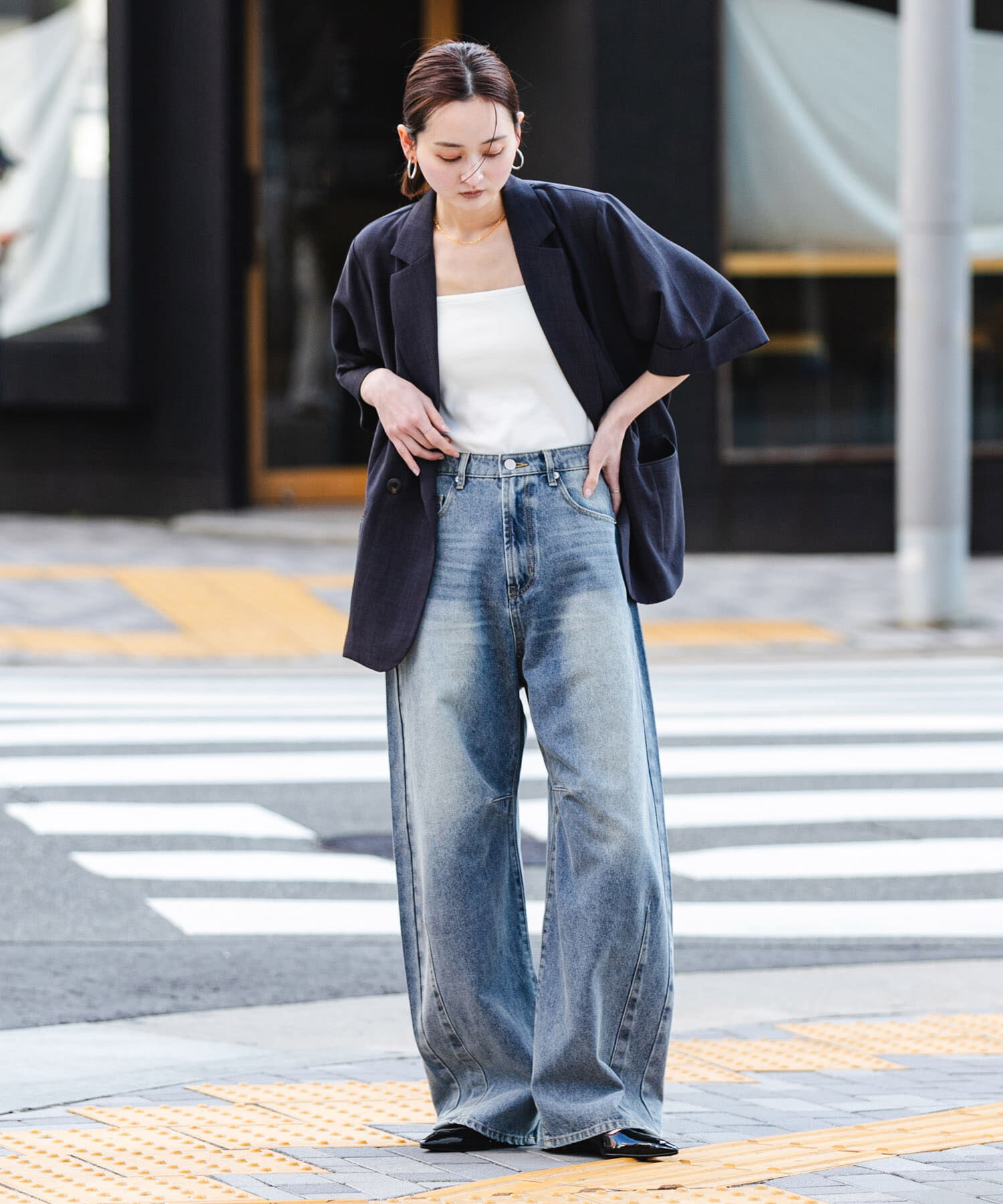 SENSE OF PLACE by URBAN RESEARCH「カーブデニム」|デニム|