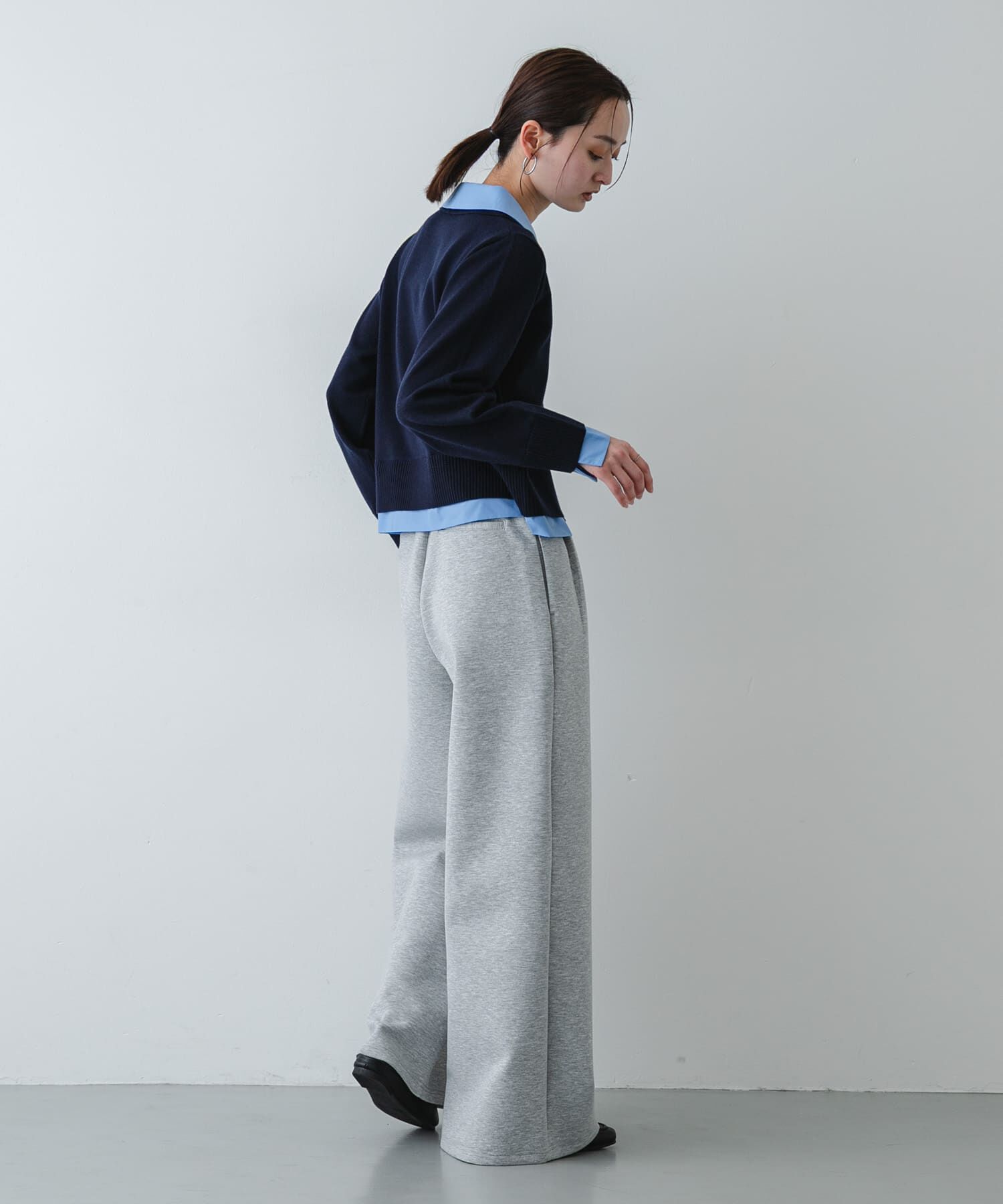 SENSE OF PLACE by URBAN RESEARCH「スクエアトゥローファーミュール」|ローファー|