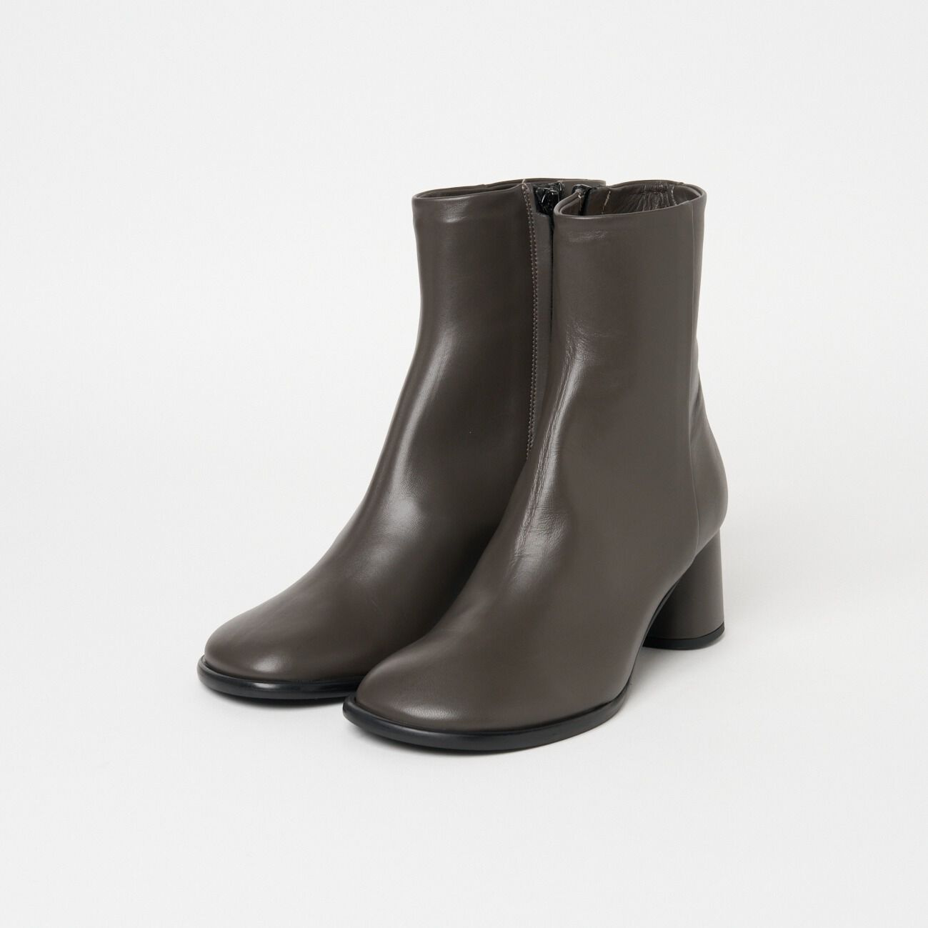 FABIO RUSCONI 「FABIO RUSCONI ROUND TOE SHORT BOOTS」|ショートブーツ|ミディアムグレー