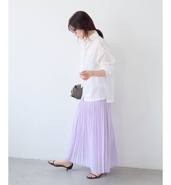  「《WEB限定アイテム》コットン2Wayボウタイブラウス」|シャツ・ブラウス|