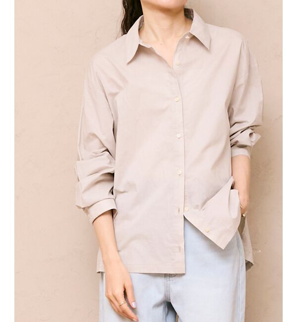  「《WEB限定アイテム》コットン2Wayボウタイブラウス」|シャツ・ブラウス|