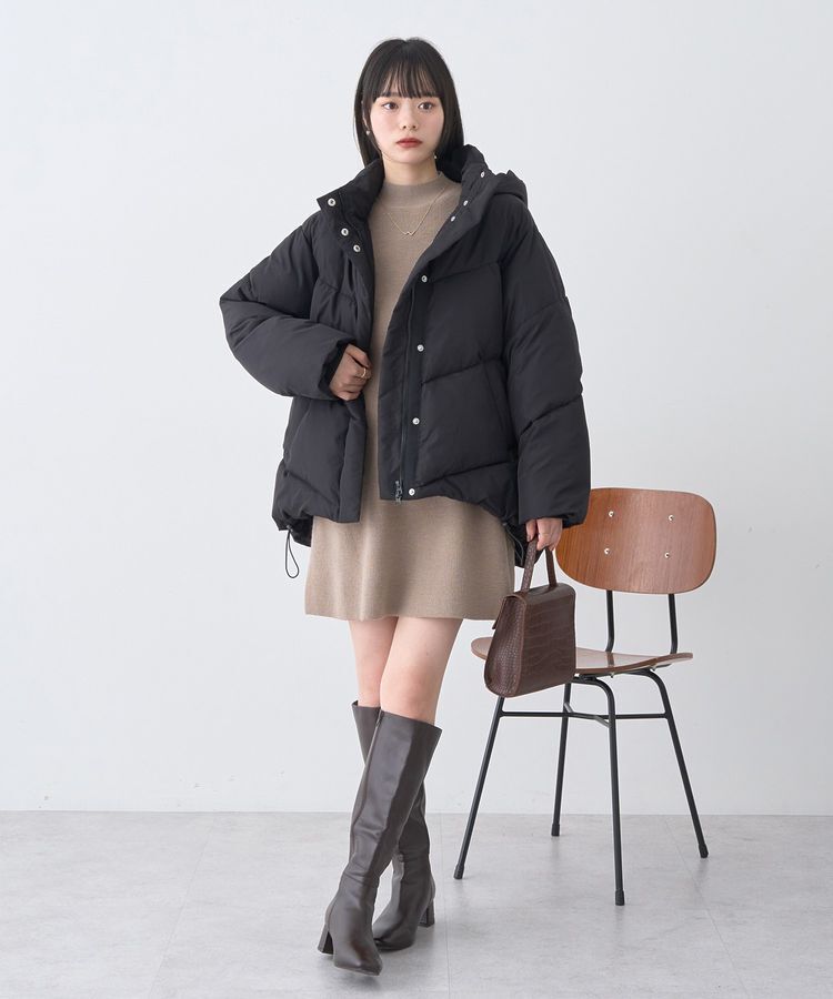 earth music&ecology「2WAYパファーブルゾン」|ブルゾン・スタジャン|