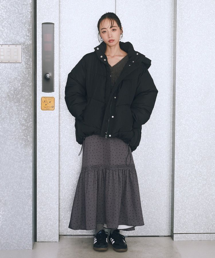 earth music&ecology「2WAYパファーブルゾン」|ブルゾン・スタジャン|