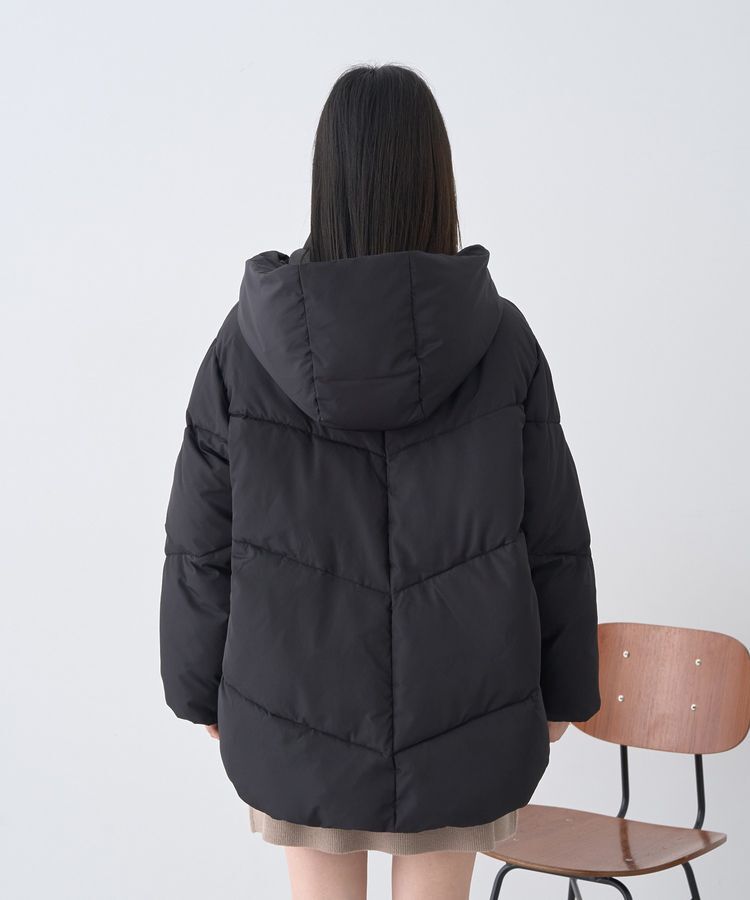 earth music&ecology「2WAYパファーブルゾン」|ブルゾン・スタジャン|