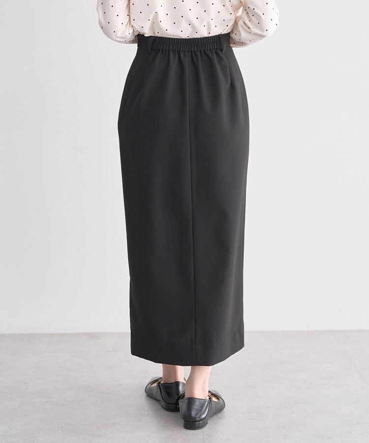 earth music&ecology「ジップスリットIラインスカート」|タイト|
