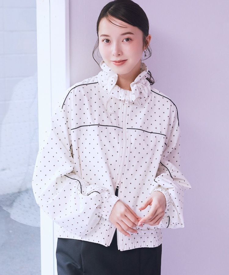 earth music&ecology「パイピングブルゾン」|ブルゾン・スタジャン|