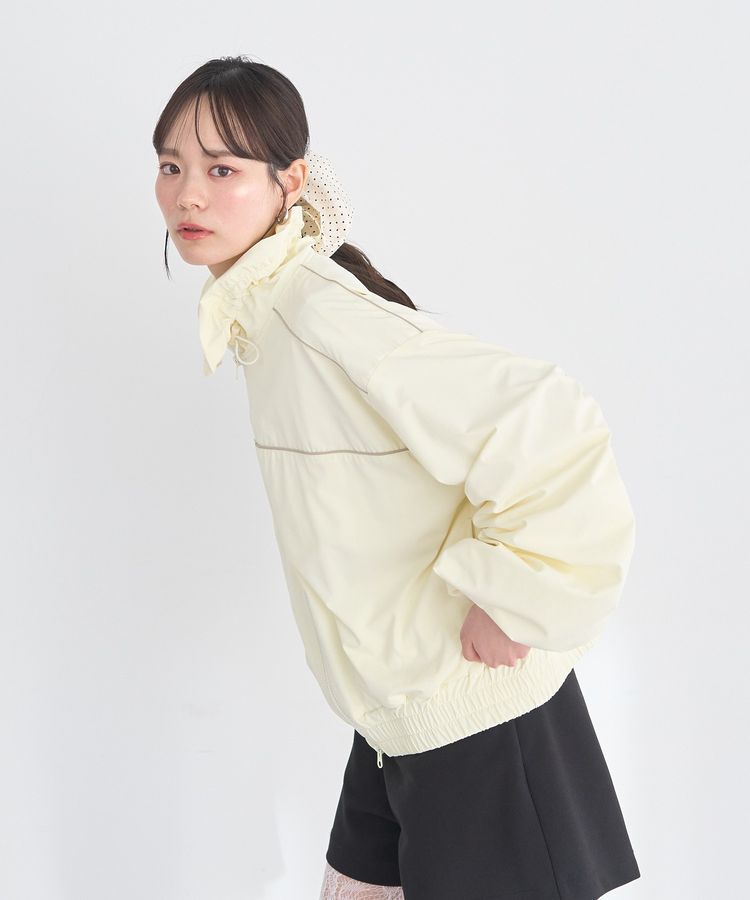 earth music&ecology「パイピングブルゾン」|ブルゾン・スタジャン|