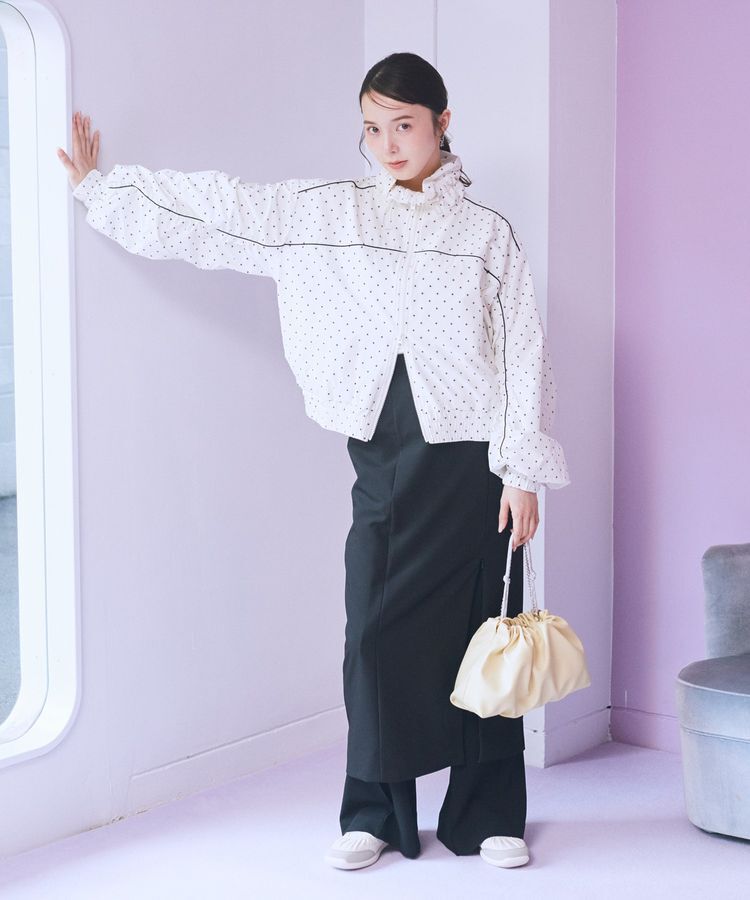 earth music&ecology「パイピングブルゾン」|ブルゾン・スタジャン|