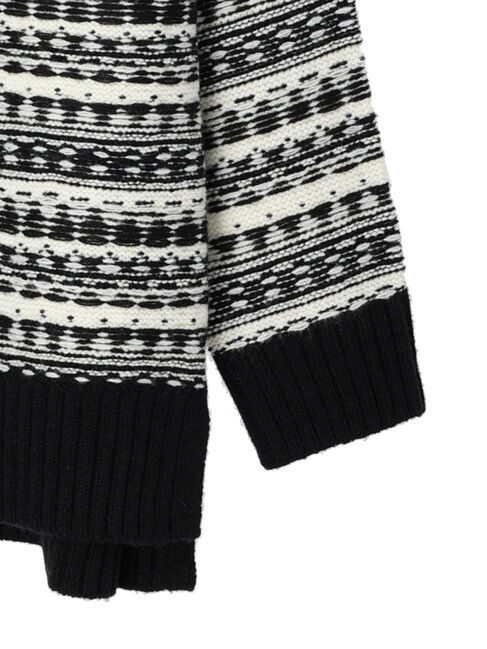  「Vネックジャガードニットプルオーバー」|ニット・セーター|