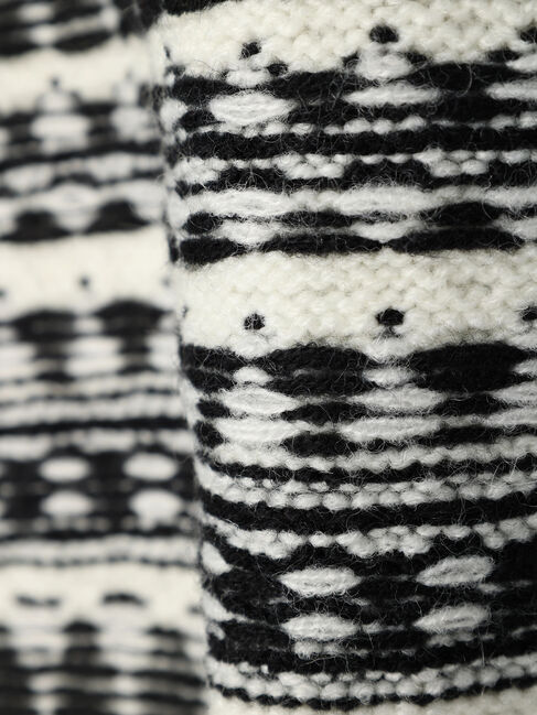  「Vネックジャガードニットプルオーバー」|ニット・セーター|