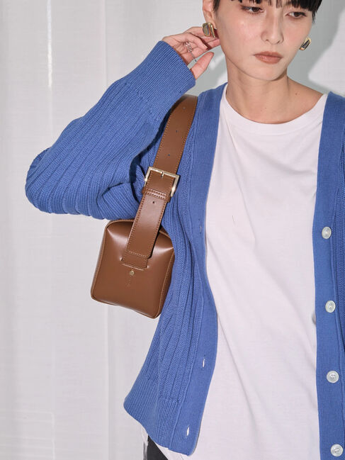  「ボックスショルダーバッグ」|ハンドバッグ|