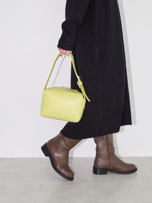  「ボックスショルダーバッグ」|ハンドバッグ|