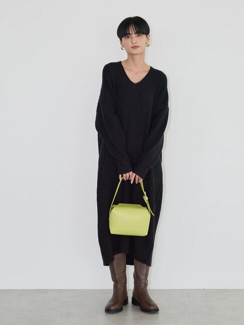  「ボックスショルダーバッグ」|ハンドバッグ|