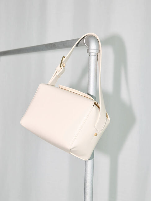  「ボックスショルダーバッグ」|ハンドバッグ|