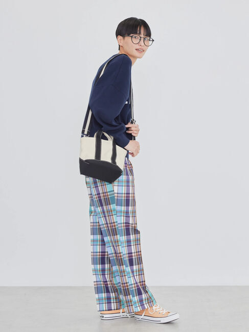  「美・美・美 チェックストレートパンツ」|その他|