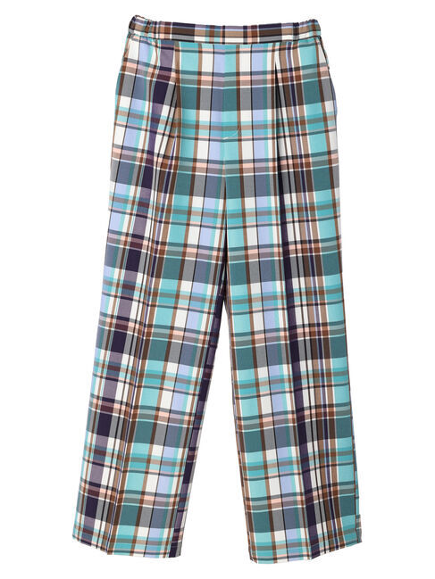  「美・美・美 チェックストレートパンツ」|その他|