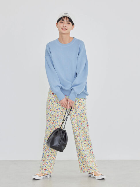 AMERICAN HOLIC「袖タックニットプルオーバー」|ニット・セーター|