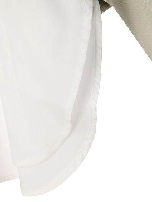  「SET ハーフZIPスウェット+シャツテールプルオーバー」|Tシャツ・カットソー|