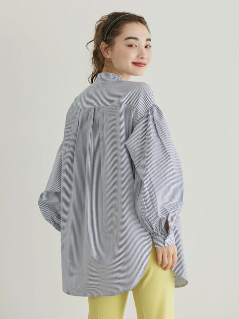 AMERICAN HOLIC「SET　ニットベスト+ボリュームスリーブシャツ」|ニット・セーター|