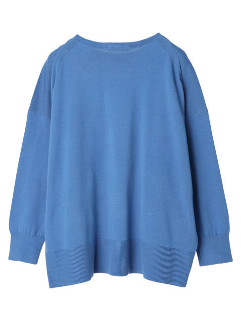 AMERICAN HOLIC「クルーネック前振りニットプルオーバー」|ニット・セーター|