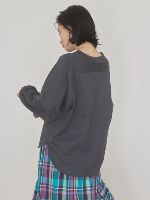 AMERICAN HOLIC「ボリュームスリーブカットプルオーバー」|Tシャツ・カットソー|