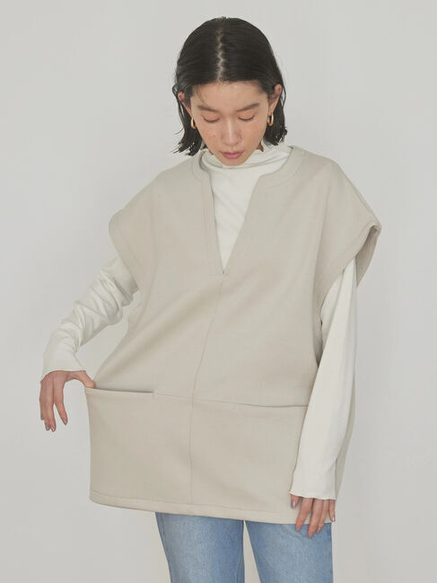 AMERICAN HOLIC「SET　ポンチベスト+シアーカットプルオーバー」|Tシャツ・カットソー|