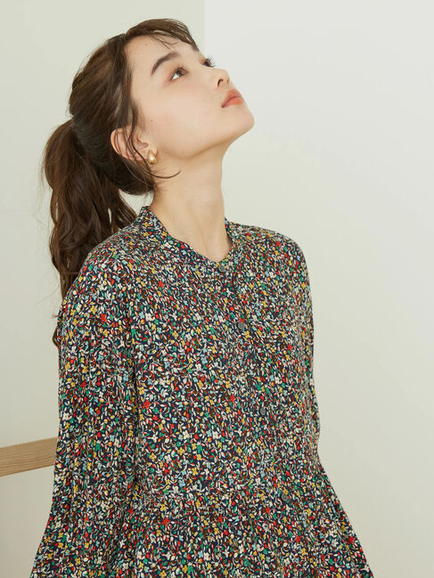  「Flowerティアードワンピース」|ワンピース|