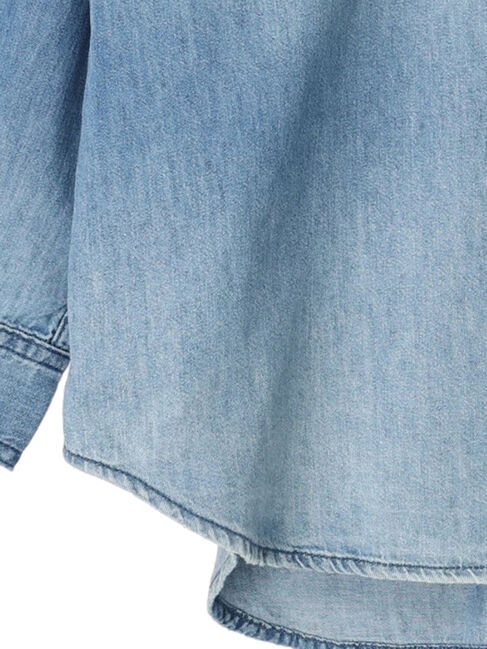  「Wポケットデニムシャツ」|シャツ・ブラウス|