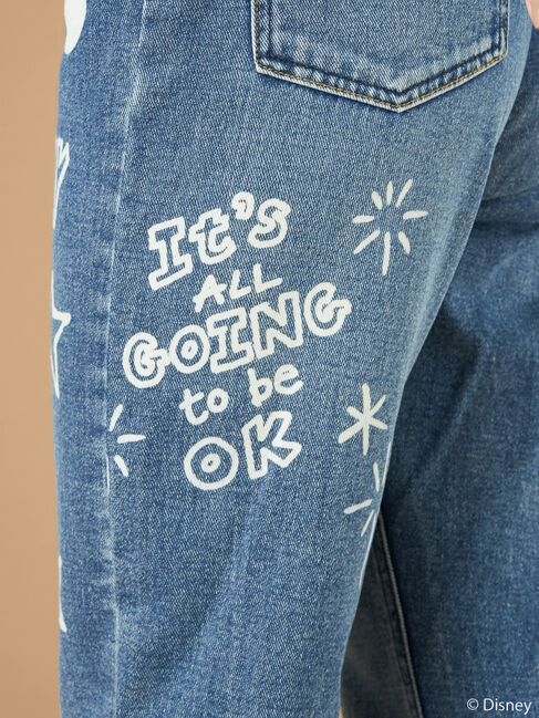  「Mickey/プリントデニムパンツ」|その他|