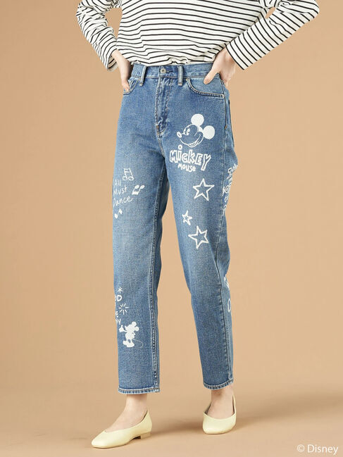  「Mickey/プリントデニムパンツ」|その他|