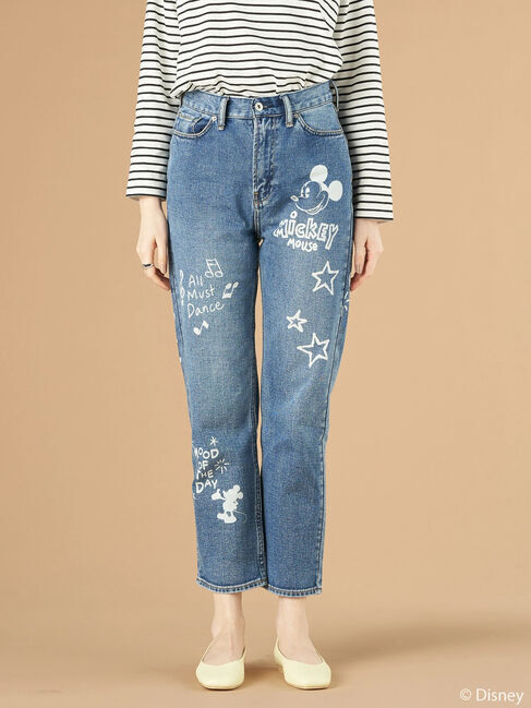  「Mickey/プリントデニムパンツ」|その他|