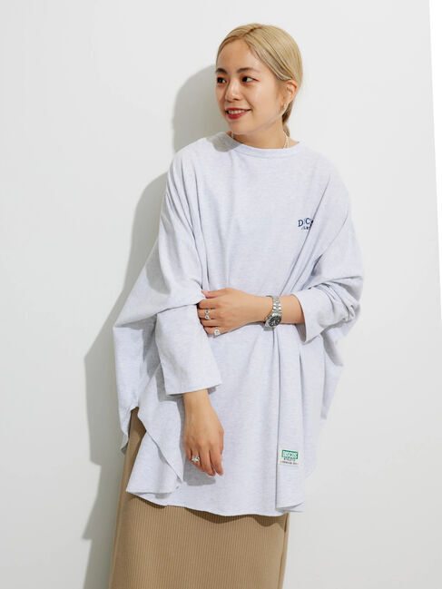 AMERICAN HOLIC「DISCUS　ポンチョカットプルオーバー」|Tシャツ・カットソー|