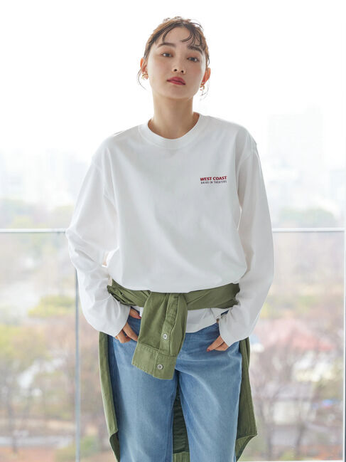  「Cityプリントカットプルオーバー」|Tシャツ・カットソー|