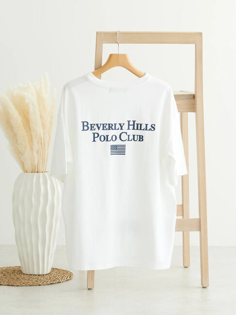  「B.H POLO CLUB バックプリントTEE」|Tシャツ・カットソー|