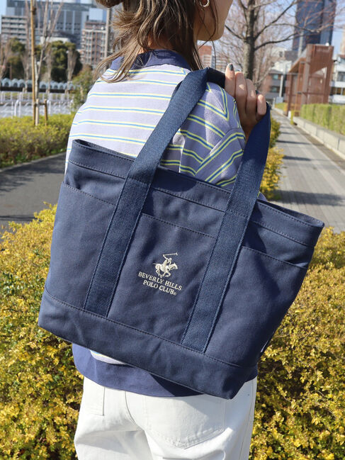  「B.H POLO CLUB キャンバストートBAG」|ハンドバッグ|